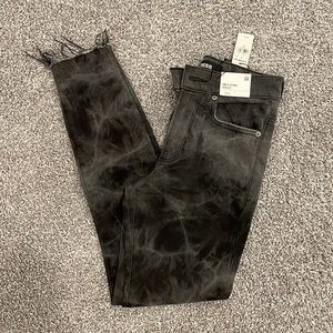 Express high rise angle jeans